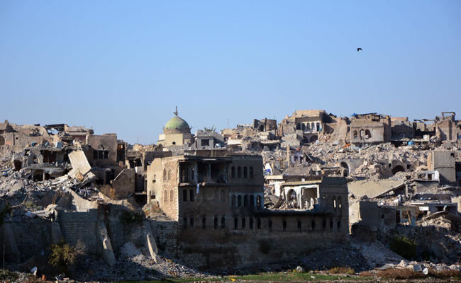 Mosul’s Old City still bears the scars of war