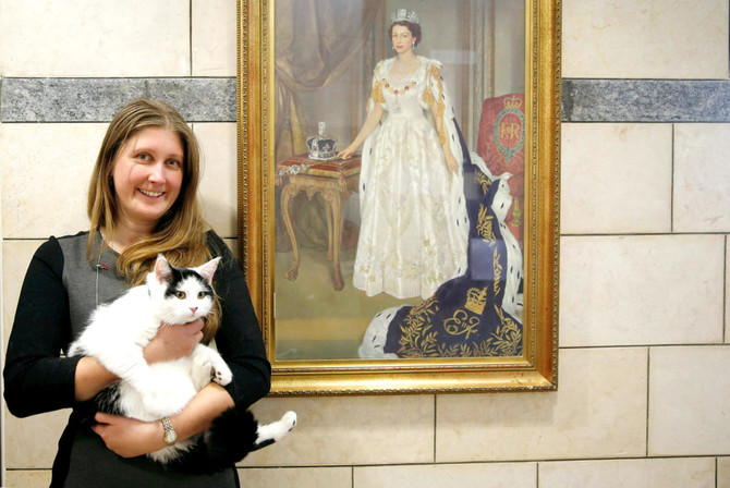 Lawrence of Abdoun: British Embassy cat Jordan appointed chief mouser | Arab News