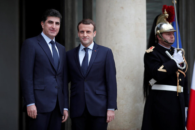 France’s Macron calls on Iraq to dismantle all militias