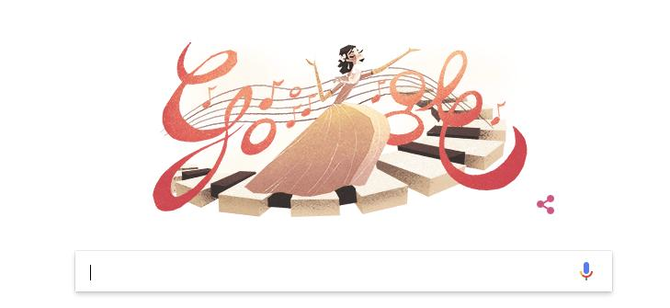 Google celebrates late Arab soprano Ratiba Al-Hefny with doodle