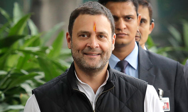 India's Rahul Gandhi set to become Congress Party chief