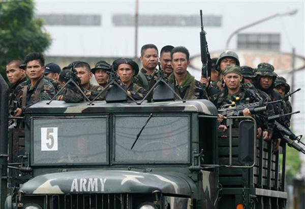 Five militants killed in Philippines army offensive