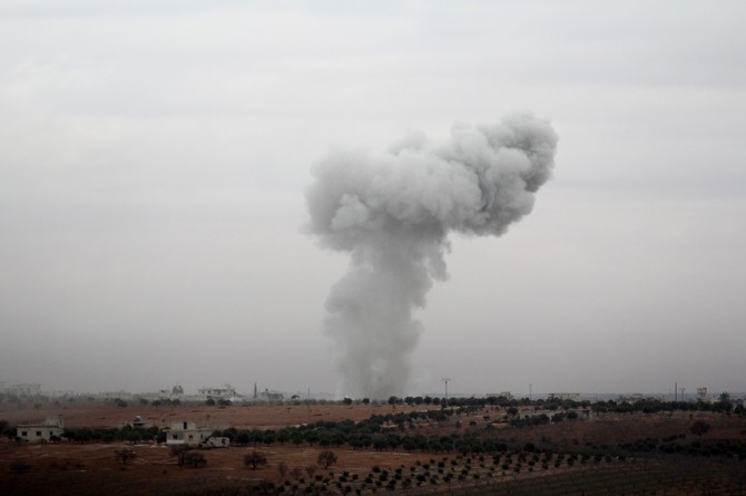 7 civilians killed in air strikes in Syria’s Idlib