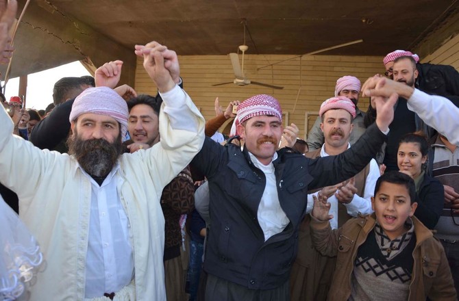 Iraqi Yazidis celebrate restoration of temple destroyed by Daesh