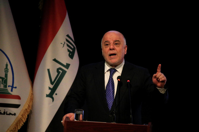 Iraqi PM Abadi to seek re-election in May vote