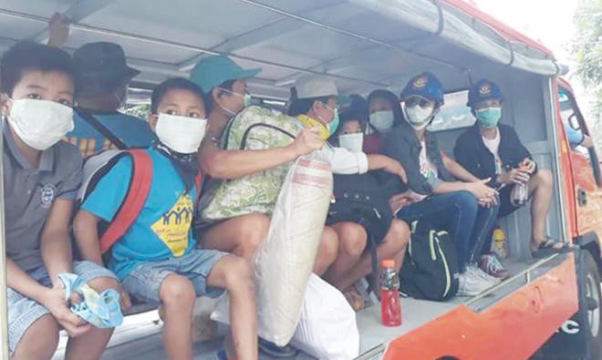 2,000 evacuated as Mayon danger grows