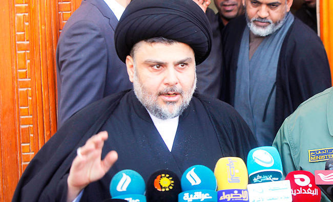 Al-Sadr withdraws support from Abadi and his alliance