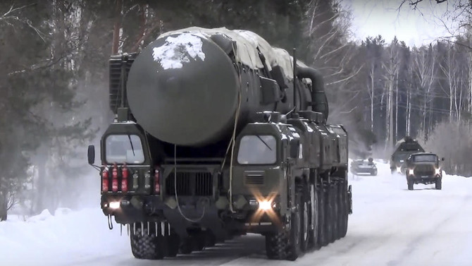 Russian military conducts massive missile drills