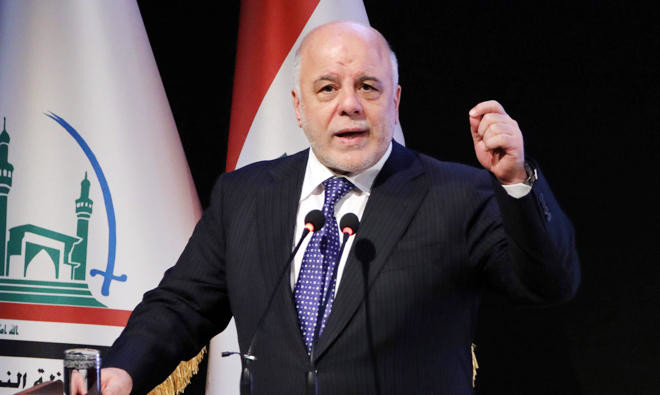 Iraq PM seeks allies online to join election list