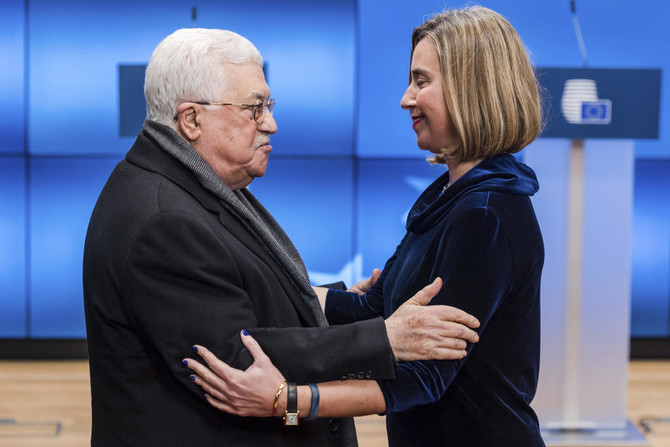 Mahmoud Abbas wins EU backing for Palestinian capital in East Jerusalem