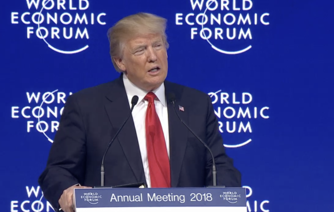 Davos: Trump calls on world to confront Iran’s ‘support for terrorists’
