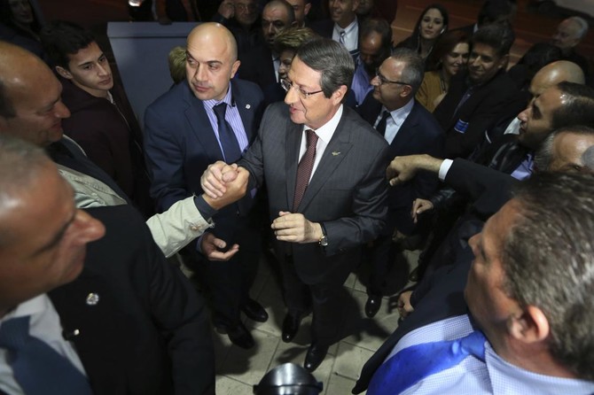 Incumbent facing run-off in Cyprus president vote: exit polls