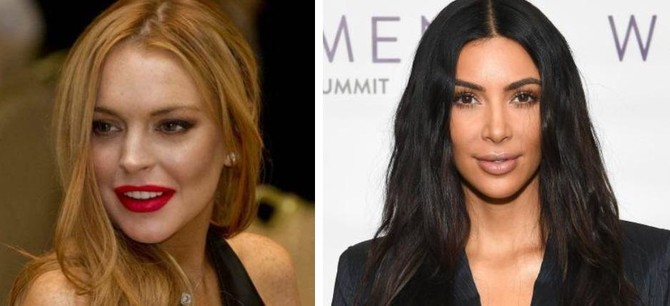 Kim Kardashian lashes out at Lindsay Lohan’s ‘confusing foreign accent’