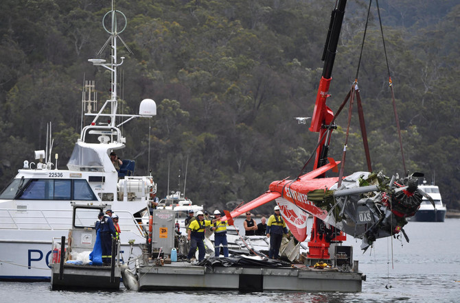 Seaplane in New Year crash in Sydney, killing 6 people, was off course