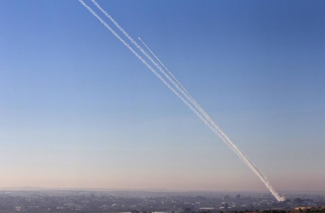 Israel strikes Hamas in Gaza after rocket fired