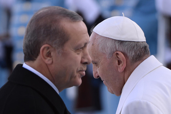 Turkish president heads to Italy to discuss Jerusalem with pope