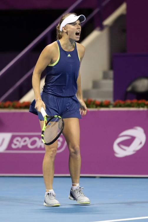 Caroline Wozniacki fury over opponent's 'unfair' grunting in Qatar win