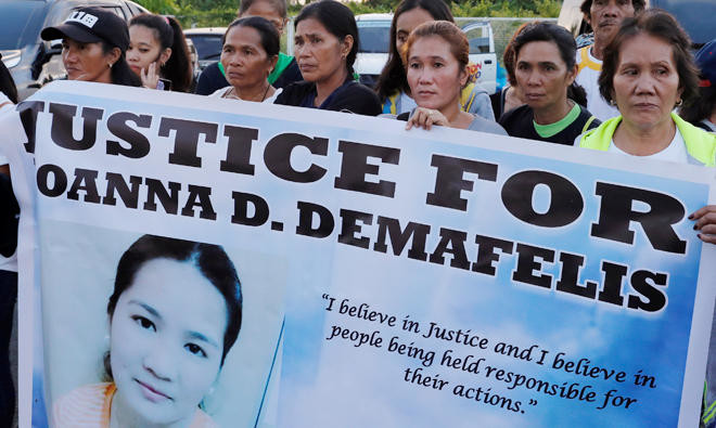 Family calls for justice as Filipina’s body arrives from Kuwait