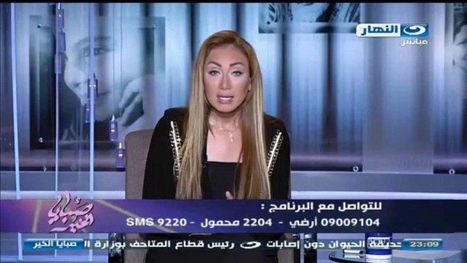 Court orders detention of Egyptian TV anchor in ‘child abduction’ case