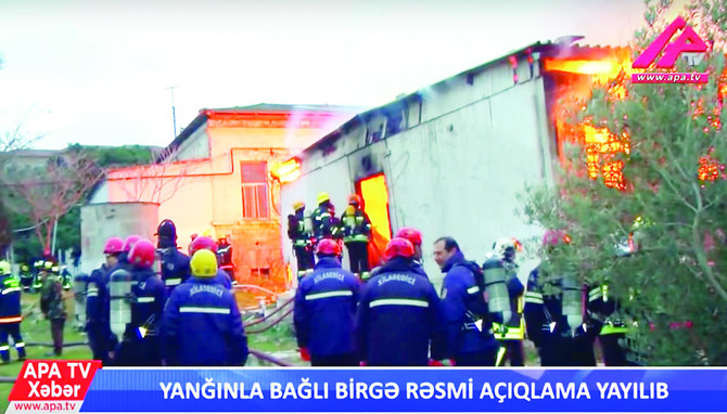 25 dead as fire tears through Azerbaijan drug rehab clinic