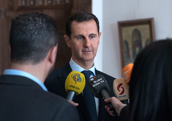 Syria's Assad says the humanitarian situation the West talks about is a 'ridiculous lie'