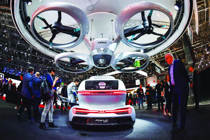 Fantasy becomes reality as flying cars launch at Geneva Motor Show