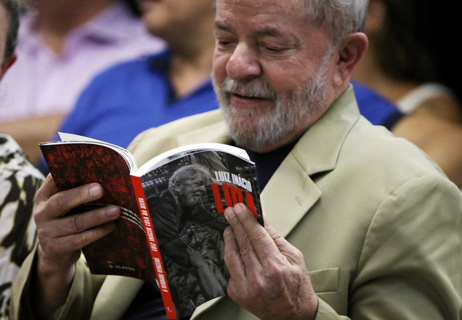 Brazil’s ex-president says he’s ‘ready’ for jail in new book