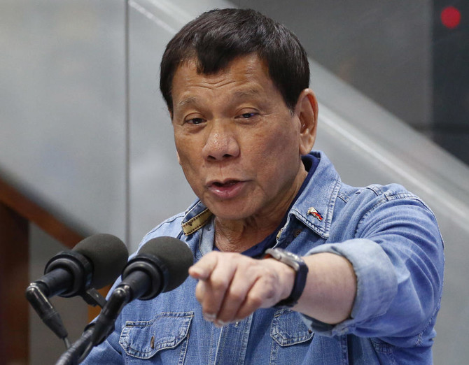 Philippine leader Duterte urges nations to exit international court