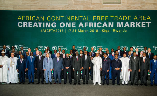 44 African nations sign pact establishing free trade area