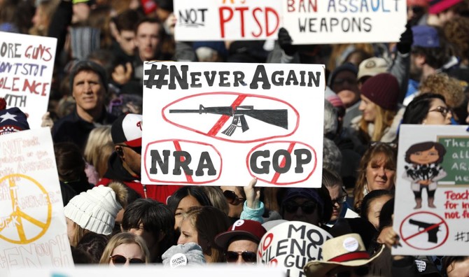 Hundreds of thousands set to march for tighter US gun controls