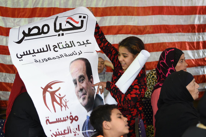 El-Sisi wins with 92% of vote; 41.5% turnout in 3-day poll