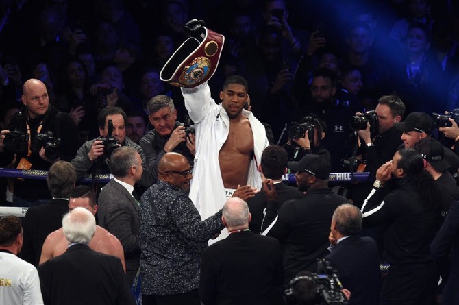 Anthony Joshua pressed for time to secure Deontay Wilder unification fight