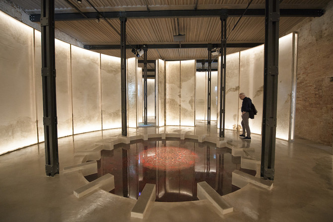Pavilion At Venice Biennale Architecture Exhibition Shows