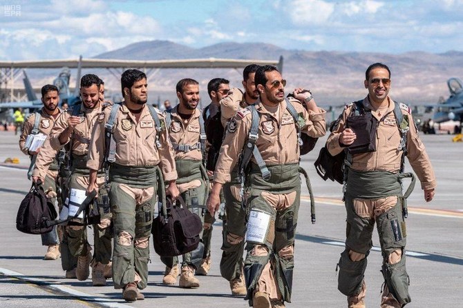 Saudi air force 'Red Flag' military US Arab News