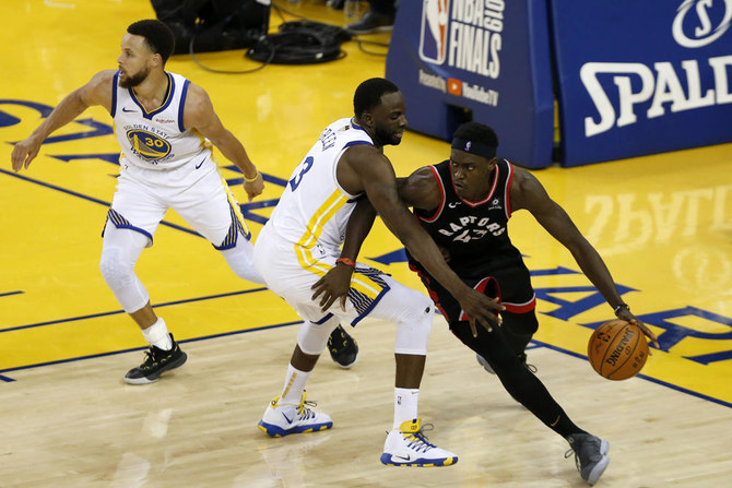 Raptors beat Warriors in Game 1 of NBA Finals