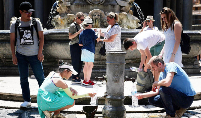 France put on hot weather alert as heatwave reaches Europe | Arab News