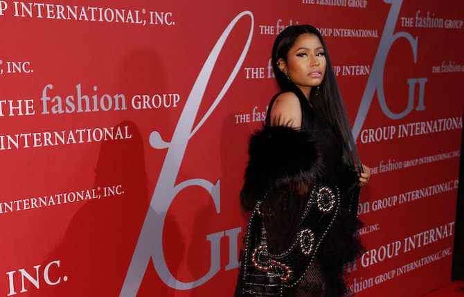 Nicki Minaj Announces Her Pregnancy Wearing Lebanese Designer Arab News