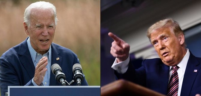 Trump, Biden head into first debate with presidency on the line | Arab News