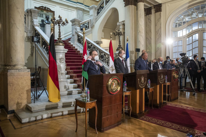 Han sjældenhed lærling Egypt, Germany, France, Jordan meet to revive Mideast talks | Arab News