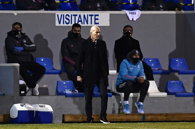 Real Madrid Coach Zidane Positive For Covid 19 Arab News