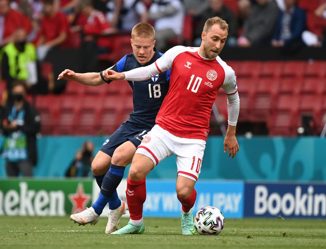 Denmark S Christian Eriksen Conscious In Hospital After Collapsing At Euro 2020 Arab News
