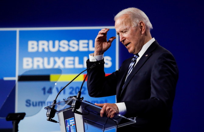 Munk Ja Tilfældig Joe Biden confuses Syria with Libya repeatedly at G7 | Arab News