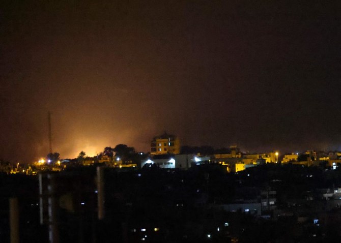 Israel strikes Gaza in retaliation for rocket fire, military says