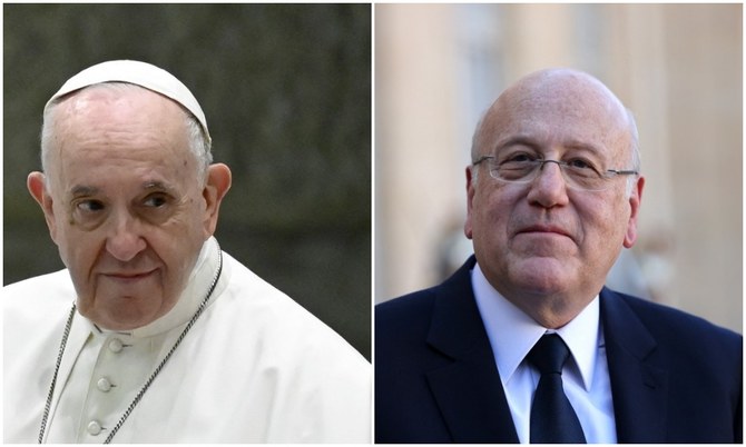 Lebanese PM to meet Pope in Vatican, Lebanese diplomat says