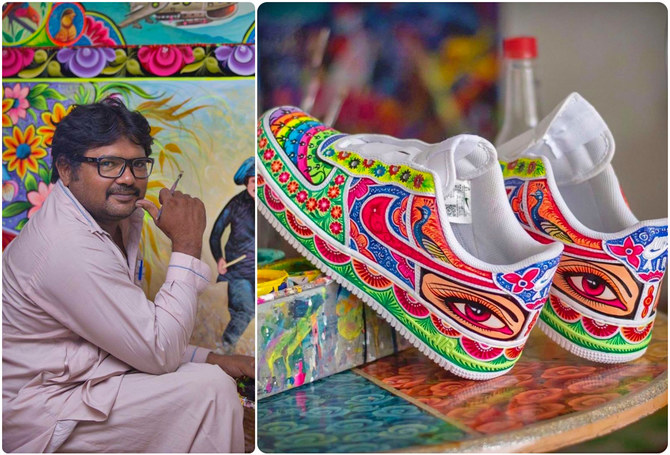 From to sneakers: Pakistani truck art makes new unlikely entry | Arab News