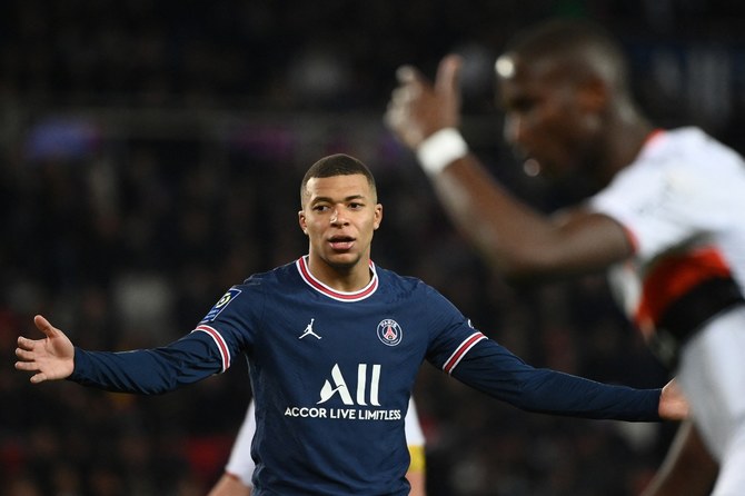 Unstoppale Mbappe Sparks Psg S Rout Of Lorient Arab News