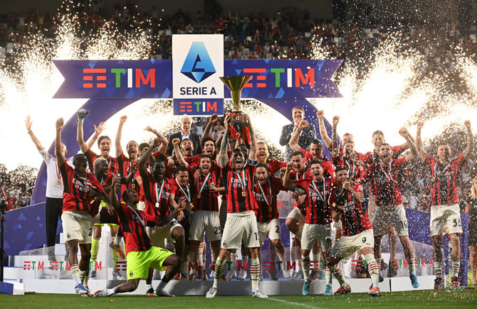 AC first Serie A since 2011 | Arab News