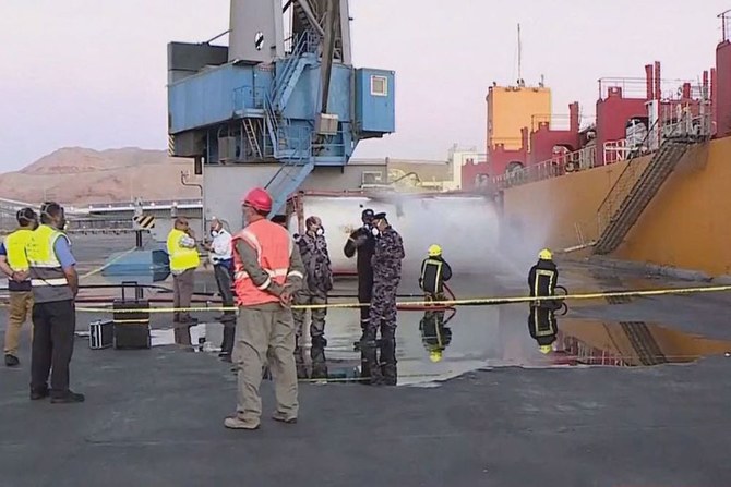 12 dead, hundreds hospitalized after toxic gas leak at Jordan's Aqaba port  | Arab News