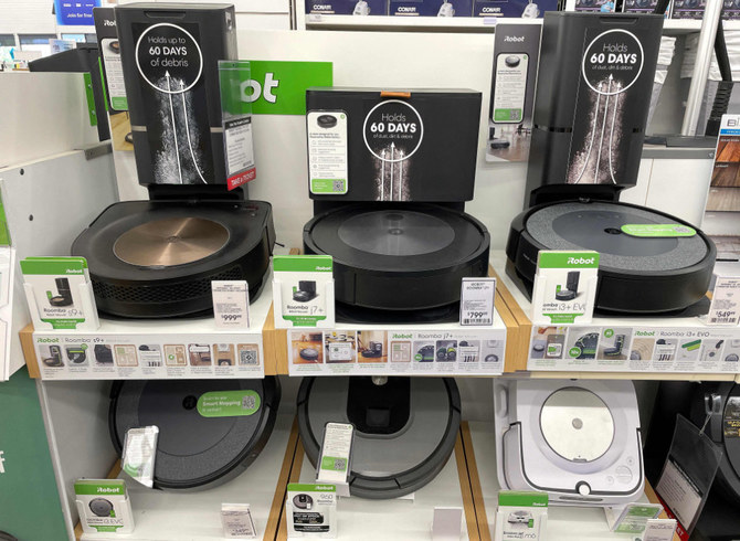 bleg vaskepulver konto Amazon to buy vacuum maker iRobot for roughly $1.7B | Arab News