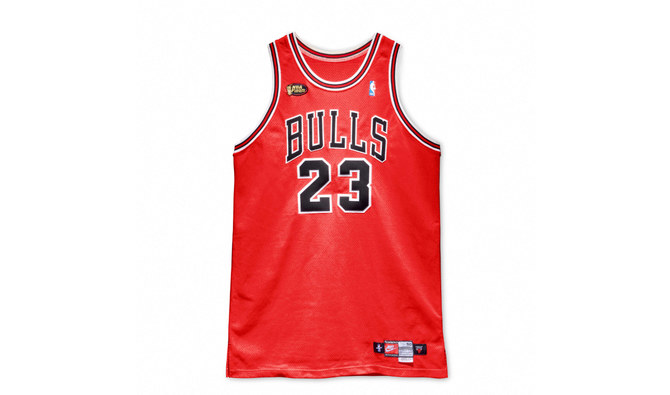 Chicago Bulls jersey worn by Michael Jordan during Last Dance NBA finals  sold at auction - Washington Times